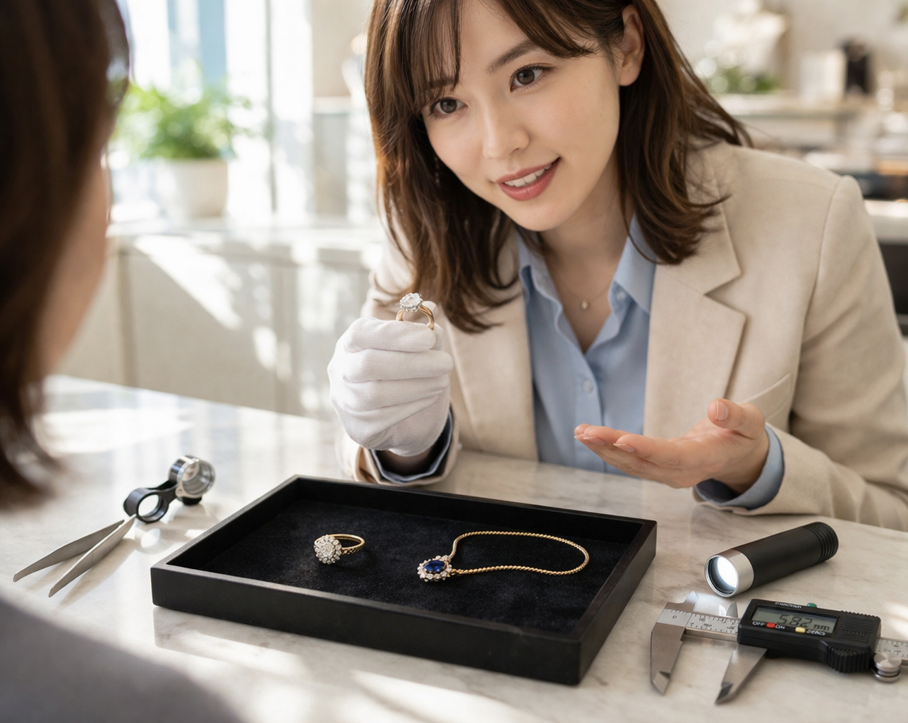 納得の価格提示