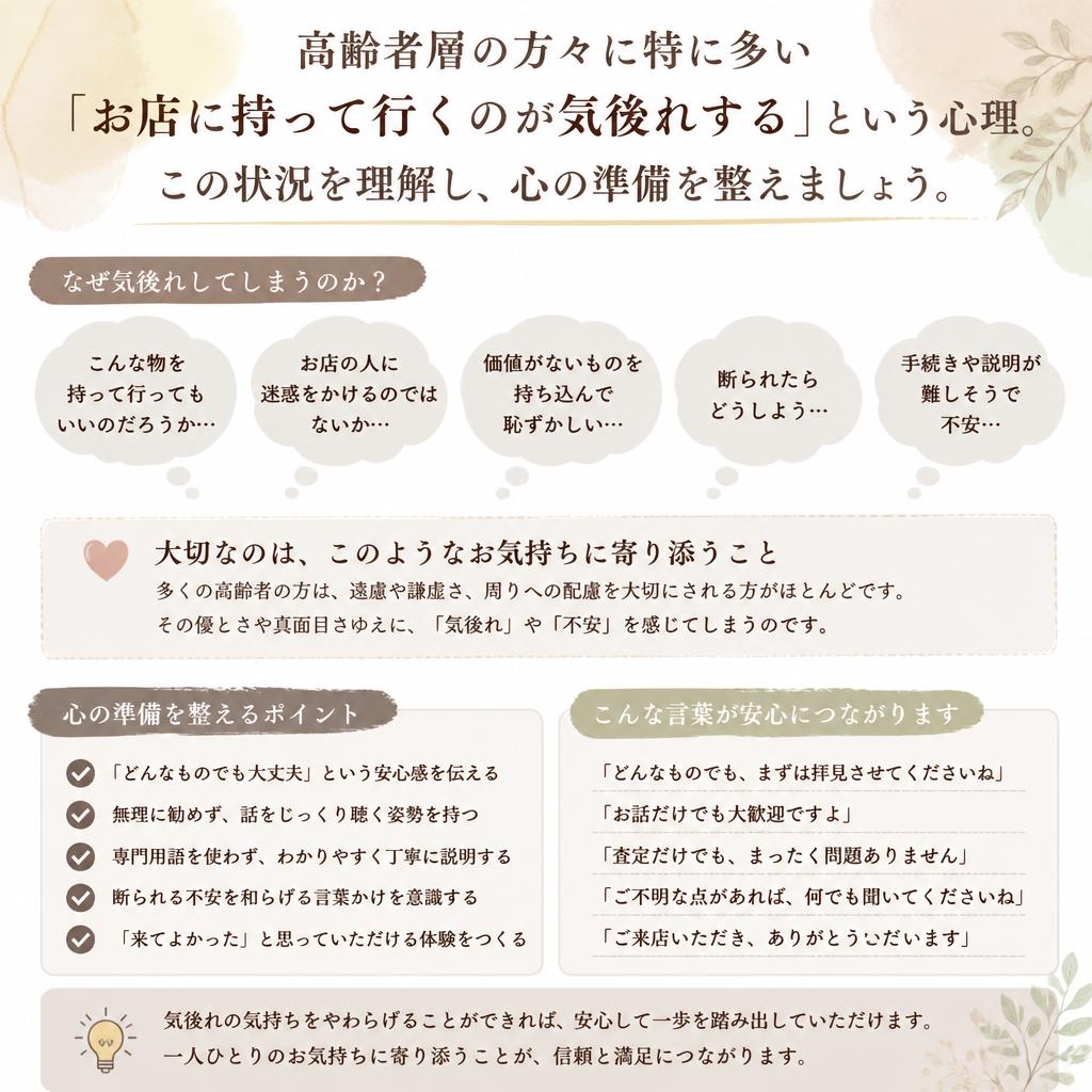 心のハードルを下げる理由